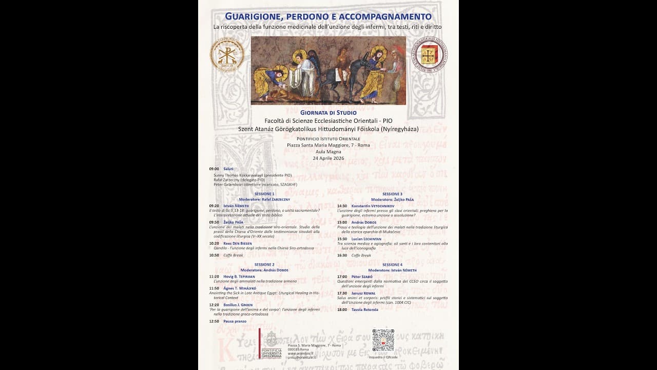 Guarigione, perdono e accompagnamento